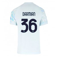 Camisa de time de futebol Inter Milan Matteo Darmian #36 Replicas 2º Equipamento 2025-26 Manga Curta